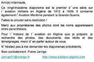 023 ALGERIE AVIATION MILITAIRE 1912 A 1939